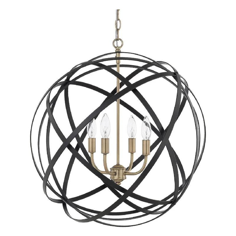 Track lighting for illuminating dining tablesAxis 4-Light Pendant