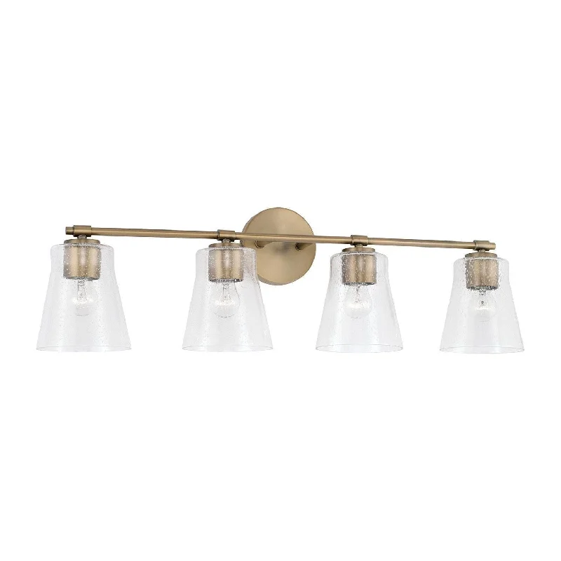 Track lighting with a minimalist track designBaker 4-Light Vanity