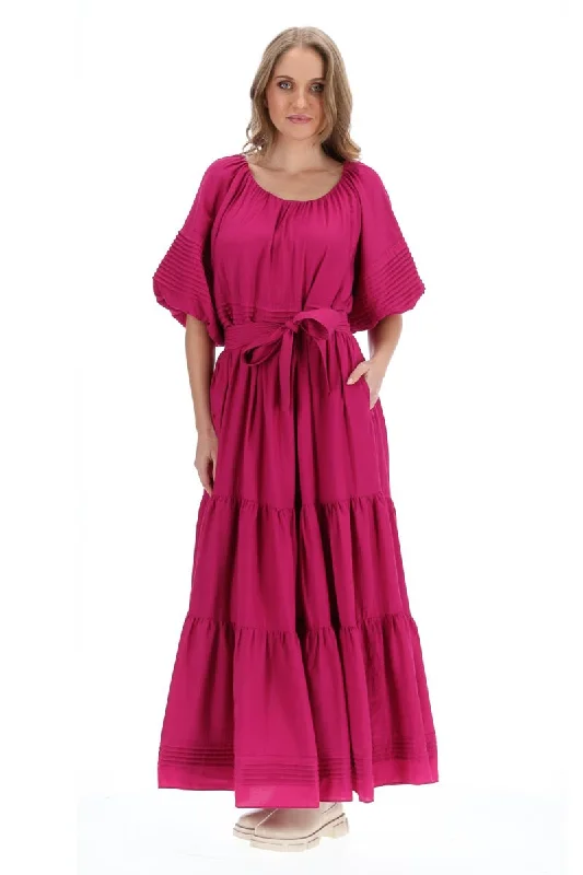 Corrine Maxi Dress Cerise