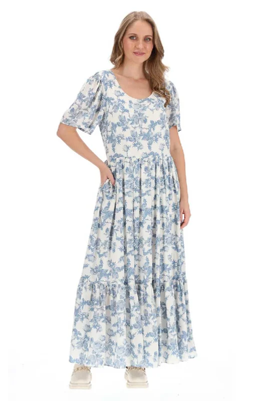 Olivia Maxi Vintage Blue