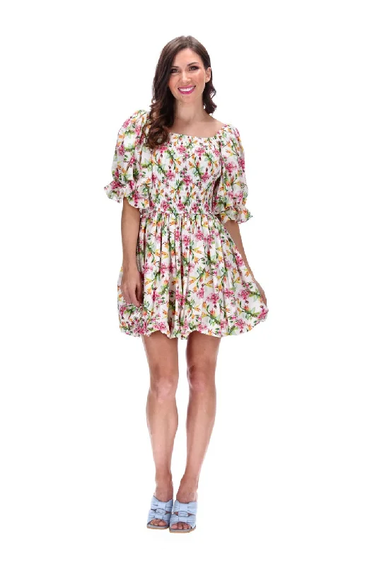 Victoria Mini Dress Floral