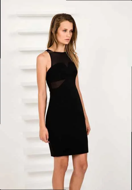 Finders Keepers The Label WOMENS NOTHING TO LOSE DRESS BLACK