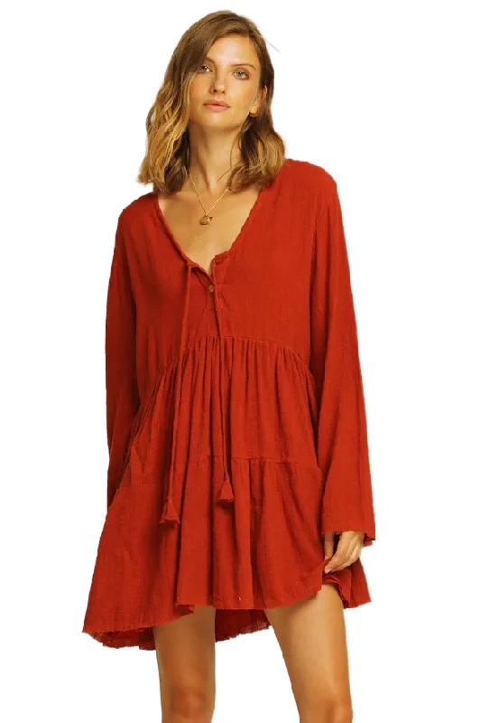 Rue Stiic WOMENS TUCSON DRESS CANYON RED