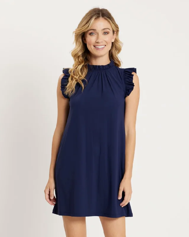 Shari Dress Navy