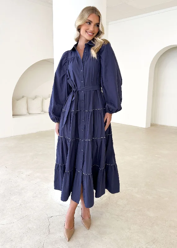 Ammara Maxi Dress - Navy