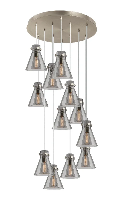 Victorian - Inspired Ceiling Lights with Ornate Crystal ChandeliersVictorian - Inspired Ceiling Lights with Ornate Crystal ChandeliersDowntown Urban 12 Light Pendant